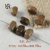 Guofeng Madeira Contas de Madeira Madeira Asa de Frango Contas de Madeira Heterossexuais Casca de Coco Lua Contas Material DIY Acessórios para Pulseira Colar