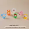 Fábrica de Origen Figuras de Animales Creativas, Felpudas, Modernas y Lindas para Coche, Escritorio de Oficina, Artesanías de Resina, Pequeños Adornos