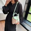 Bolso Popular de Este Año Bolso de Mano para Mujer 2023 Nuevo Diseño Nicho de Moda Verano Cuadros Hombro Bandolera Bolso Cuadrado Pequeño