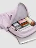 Serie de Colores Sólidos Suaves Mochila Fresca y Sencilla Estilo Ins Coreano para Niñas, Adecuada para la Escuela, Vacaciones y Viajes, Mochila de Almacenamiento Multiusos