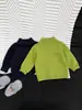 Suéter de Dibujos Animados para Niños 2026 Otoño/Invierno Nuevas Llegadas Bebé Pequeño Estilo Coreano Oso Pequeño Jersey Niños Niñas Bebés Lindo Top