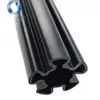 Fabricante Profesional de Extrusión Huzhou ABS Negro Flor de Ciruelo Plástico Perfil ABS Extrusión