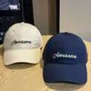 Nuevo Estilo Coreano Protección Solar Primavera y Verano Top Profundo Gorra de Béisbol Cabeza Grande Gorra de Pico para Hombre Mujer Amarillo Brillante Sombrero de Sol Profundizado y Ancho