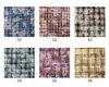 Nuevo tejido de cuadros con estampado tie-dye de otoño para chaquetas y abrigos de moda para hombre y mujer