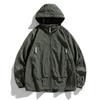 Roupas de Proteção Solar de Verão Masculinas Finas Tendência Marca Cor Lisa Com Capuz Respirável Jaqueta Roupas de Proteção Solar Upf100+ para Casal Uso Externo