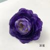 Simulação flor de lótus orvalho macio flor de peônia fresca cabeça de flor material para adereços de chapéu fantasia bolsa