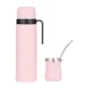 Conjunto de Garrafa Térmica Kusang Mate Garrafa de Água Quente Doméstica Garrafa de Água Quente Copo de Mate Garrafa de Água Isolada de Grande Capacidade Personalizado
