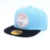 Gorra para niños de comercio exterior, gorra de béisbol de visera plana, estilo callejero de dibujos animados, gorra de hip-hop para baile callejero versión coreana, sombrero de sol de verano, moderno