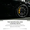 Rayhong Pasta para Brillo de Neumáticos de Coche Mantenimiento Diario y Restauración de Superficies de Neumáticos de Coche, Pulido y Brillo