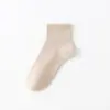 Meias Sem Costura para Mulheres, Anti-Pilling, Estilo Fino de Verão, Meias de Algodão Puro Meia-Perna, Fábrica de Origem, Atacado Personalizado Transfronteiriço, Zhuji