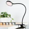 Lámpara de Escritorio LED, Luz de Anillo Redonda, Luz para Transmisión en Vivo, Soporte, Luz de Relleno, Pinza USB, Luz Suave para Belleza, Protección Ocular, Lámpara para Estudiantes, Lámpara de Escritorio de Escritorio