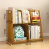 Estantería rodante con ruedas para almacenar libros, adecuada para estudiantes, uso doméstico y como estantería pequeña o estante de almacenamiento de pie junto a un escritorio
