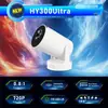Projetor HY300ultra Uso Doméstico Ultra HD 4K Portátil Sem Fio Smart Home Theater Alto-falante de Som