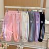 Pantalones Casuales de Primavera y Otoño para Niños, Pantalones Deportivos para Bebé, Pantalones Largos Sueltos para Niñas, Ropa Nueva de Otoño para Niños Pequeños y Niños