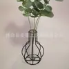 Ornamento de jarrón de tubo de ensayo de vidrio nórdico estilo ins para el hogar, arreglo floral decorativo, jarrón hidropónico simple, floristería al por mayor