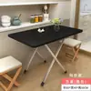 Mesa Plegable Mesa de Comedor Simple Portátil Mesa de Comedor para Hogar Apartamento de Alquiler Mesa de Comedor Multifuncional Plegable Mesa Exterior