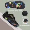 Zapatos de playa de verano para niños transfronterizos, zapatos de natación de punto volador de corte bajo, zapatillas deportivas para fitness y running, zapatos para vadear y seguir arroyos, venta al por mayor de fabricante