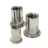 Tuerca remachable de cabeza plana de acero inoxidable 304 Tuerca remachable sujetador Tuerca remachable Gb17880