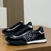 Zapatos Deportivos Casuales de Cuero Genuino con Retazos Transpirables para Hombre, Moda Versátil, Cómodos, Zapatos de Entrenamiento, Otoño 2025