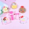 Nuevos accesorios de joyería de resina plana de dibujos animados, tocado de bricolaje, crema de pegamento, funda de teléfono móvil, horquilla, marco de fotos, parche, venta al por mayor