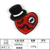 Bordado computador logo Lixin série Dia dos Namorados Broche Love acessórios para vestuário decoração de chapéu de roupa Tecido para bordado DIY Adesivos de tecido