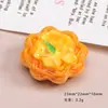 Accesorios de Resina para Manualidades de Dibujos Animados Joyería Ensalada de Frutas Pegamento Cremoso Pasador Funda para Teléfono Móvil Hebilla de Zapato Llavero Colgante con