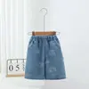 Shorts de Verano para Bebé Niña, Jeans para Bebé Niña, Conjunto de Verano para Bebé Niña, Shorts con Estampado de Gato