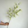 Flor de Plástico de Simulação Huang Ying Cao Salão Cerimonial de Casamento Fileira de Flores no Teto Decoração Alta de Liderança de Estrada Flor Artificial Decoração de Hotel