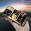Capas de Celular Populares Europeias e Americanas com Design de Spoiler de Carro Esportivo Incrível, Capa Protetora para iPhone, Capa de Celular Fosca Masculina para Apple 18Pm