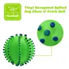 Pelota Grande con Pinchos Transfronteriza para Aliviar el Aburrimiento y Ventilar Juguetes, Mascota Perro de Vinilo Resistente a Mordidas, Juguetes Interactivos de Entrenamiento para Limpieza Dental