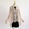 Xale de RendaPrimavera e Verão Estilo Fada, Elegante, Moderno, Xale Versátil com um Temperamento Gracioso, Xale Estilo Chinês Qipao para Roupa Externa