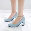 Chica de bat mitzvah de 18 años tacones altos zapatos de princesa de cristal modelo pasarela vestido de actuación estudiantil zapatos de dama de honor zapatos de una sola capa