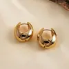 Pendiente Geométrico en Forma de U Transfronterizo Europeo y Americano Pendientes de Estilo Simple y Fresco Lujo Ligero Sentido de Alta Gama Personalidad Versátil Accesorios de Pendientes Venta al por Mayor