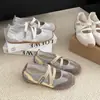 Sapatos de Treino Alemães Super Estilosos e Versáteis com Aumento de Altura, Estilo Ballet, para Mulheres, Novidade Primavera/Verão 2026, Sapatos Esportivos Casuais Mary Jane