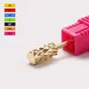Cabezal de rectificado de acero de tungsteno para arte de uñas, rectificador de pretratamiento, broca de aleación, removedor de piel muerta, cabezal de rectificado para quitar uñas, acero de tungsteno