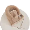 Cachecol de Gola Grossa e Proteção para Orelhas Feminino Peça Única Equipamento de Pelúcia para Exterior Chapéu de Viagem de Inverno Proteção contra o Frio e Máscara de Ciclismo Quente