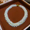Conjunto de Colar e Pulseira de Pérolas Estilo Francês, Design de Nicho da Moda, Corrente para Clavícula, Estilo Vintage da Corte, Acessório de Pescoço Versátil