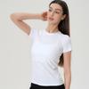 2026 Nuevo Ropa Deportiva Fitness Manga Corta Secado Rápido Ropa de Yoga Entrenamiento para Correr Malla Top Ajustado Camiseta