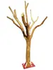 Decoración Grande de Tocón de Árbol para Sala de Estar con Troncos de Árbol Muerto, Planta de Árbol Grande, Separador de Árbol Muerto, Decoración de Árbol Artificial