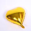 Globo de aluminio de 10 pulgadas con forma de corazón de melocotón para decoración de bodas. Fabricante de globos de aluminio.