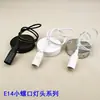 Portalámparas con Cable Casquillo de Rosca E27 Placa de Techo Colgante Linterna Colgante DIY Bombilla Especial con Cable de Alimentación Luminaria LED