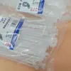Mingshangjia Lazos de Nylon Autocierre Lazos de Plástico para Cables Lazos para Atar Cables Venta al por Mayor Tiras de Bloqueo de Plástico Blanco