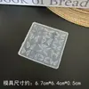 Novo Molde de Silicone para Nail Art de Asas de Borboleta Escultura Criativa para Nail Art Decoração de Unha Usável Molde de Silicone de Alta Transparência
