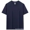 Camiseta Masculina de Algodão Desan de Verão com Manga Curta Personalizada, Secagem Rápida, Gola Redonda, Branca, Não Transparente, Camisa de Verão Estampada