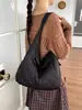 Chaqueta de Algodón Súper Ligera Casual Bolso Bolso Tote Acolchado de Diamante para Mujer Gran Capacidad Bolsa para Viaje Diario Bolso de Hombro Simple Nuevo Estilo Otoño/Invierno 2026