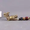 Juego Completo de Todas las Figuras de Hijos de Dragón de Latón: Colgantes Pequeños de Bixi, Liwen, Pula, Bi'An, Qionu, Yazi, Suan Ni, Chaofeng y Nuixi
