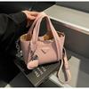 Bolsos Moda Bolso de Mano con Patrón de Lichi 2024 Nuevo Bolso de Hombro Simple y Fresco Bolso para Dropshipping Transfronterizo