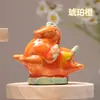 Decoración de Escritorio Wen Chuang Xiao Pang Ma de Tang Sancai Luoyang Artesanía Cerámica Xiao Pang Ma Ceremonia de Acompañamiento de Viaje