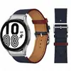 Adequado para Samsung Galaxy Watch 6 Classic Watch Pulseira de Couro Genuíno Watch5/4 Couro Curvo