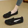 Coleção de verão 2026 transfronteiriça: sapatos baixos femininos, sapatos de calçar, sapatos de malha e sapatos baixos vazados